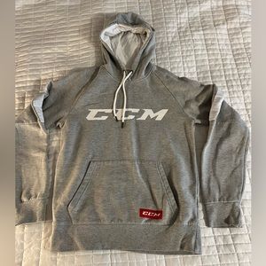 CCM hockey unisex grey sweatshirt